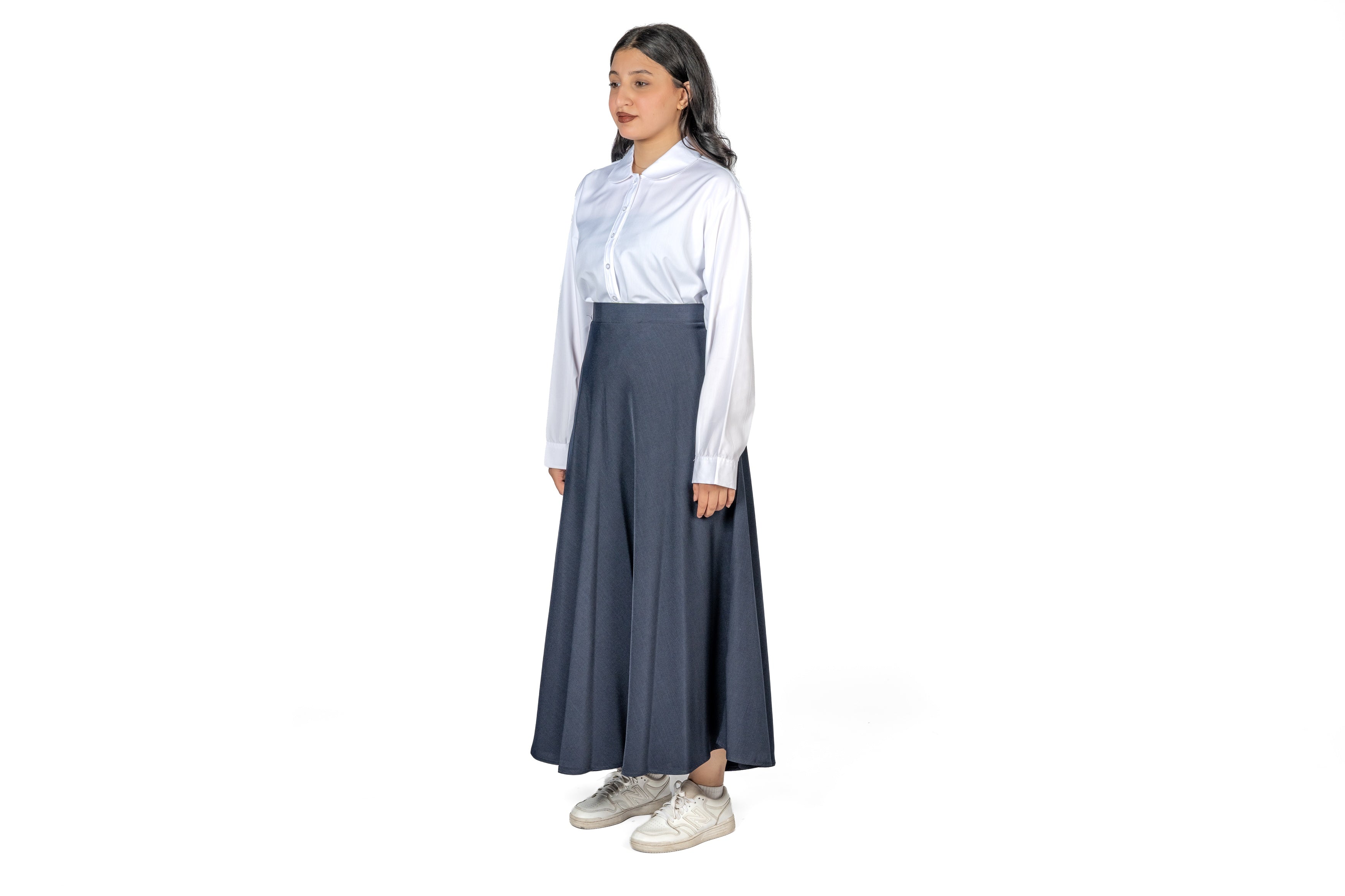 تنورة كحلي موديل 1057