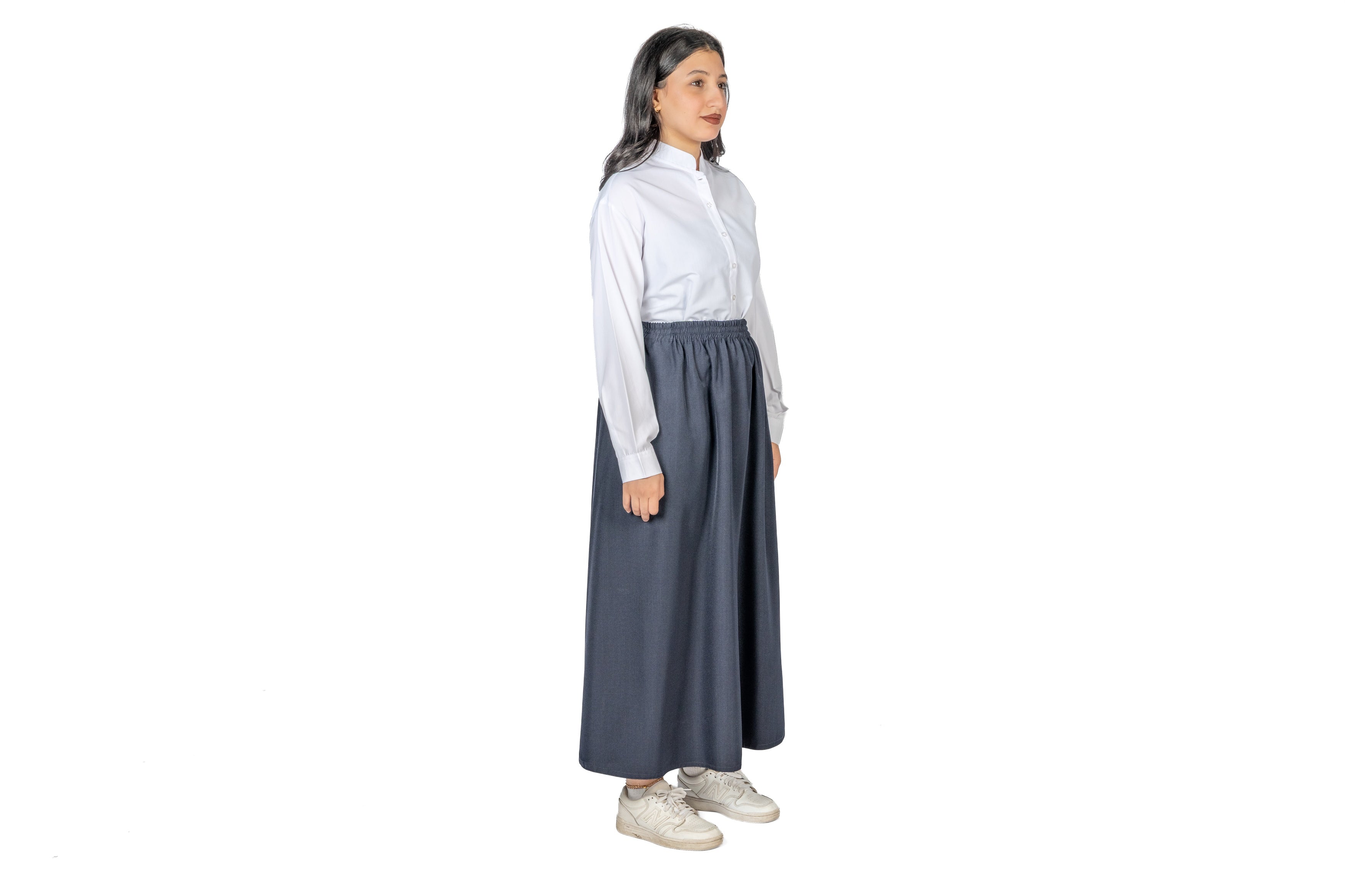 تنورة كحلي موديل 1058