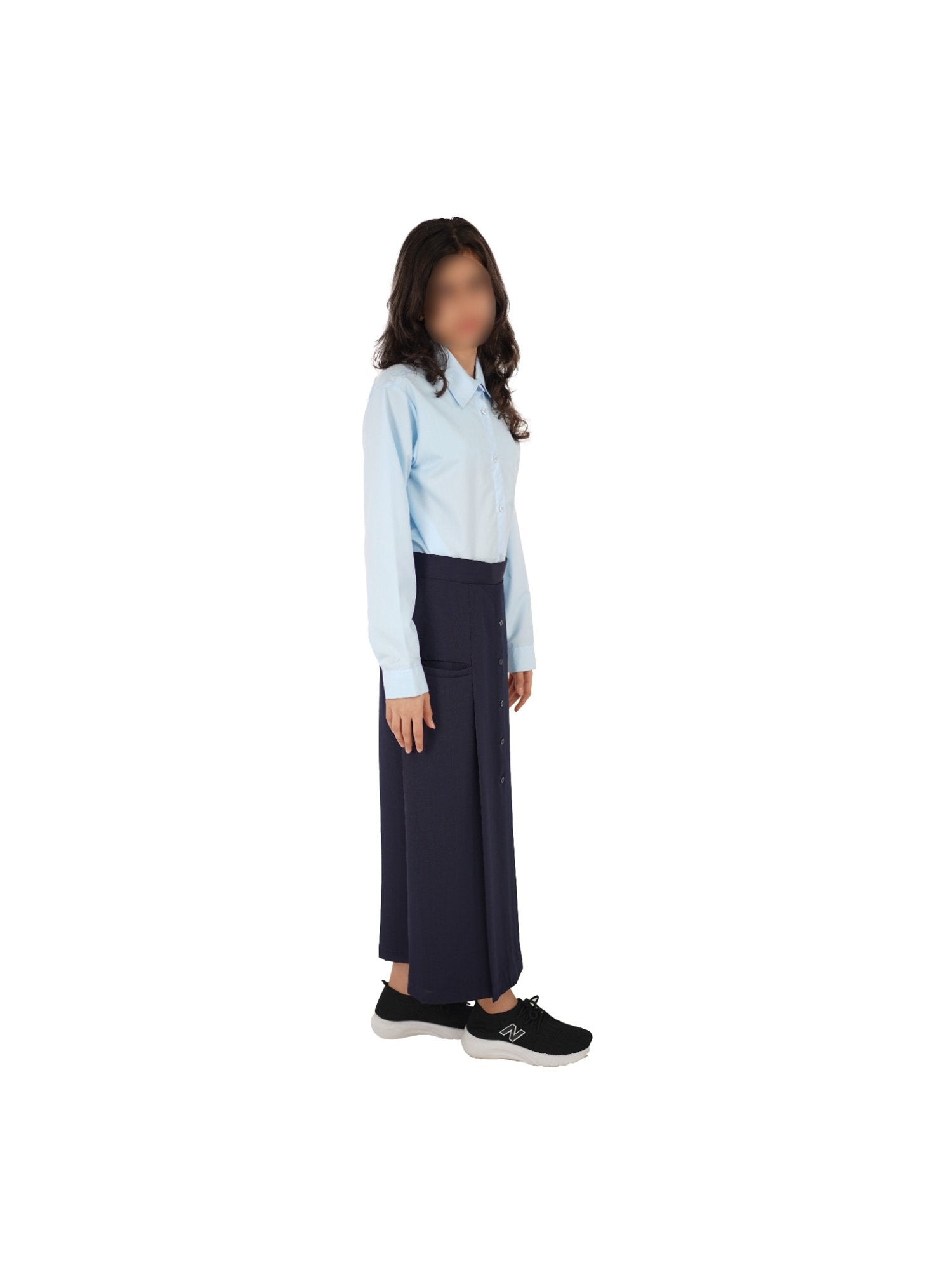 تنورة كحلي موديل 1039